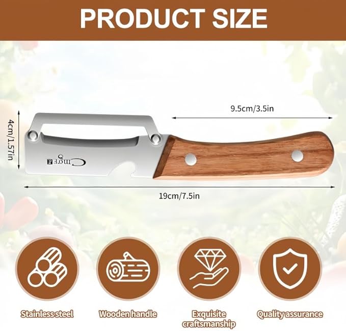 Multi-Purpose Stainless Steel Peeler