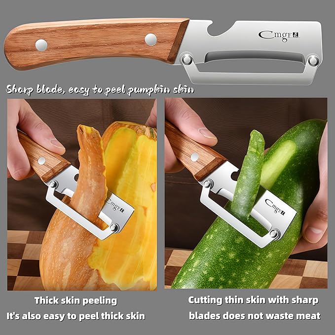 Multi-Purpose Stainless Steel Peeler