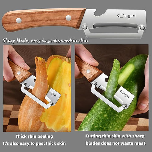 Multi-Purpose Stainless Steel Peeler