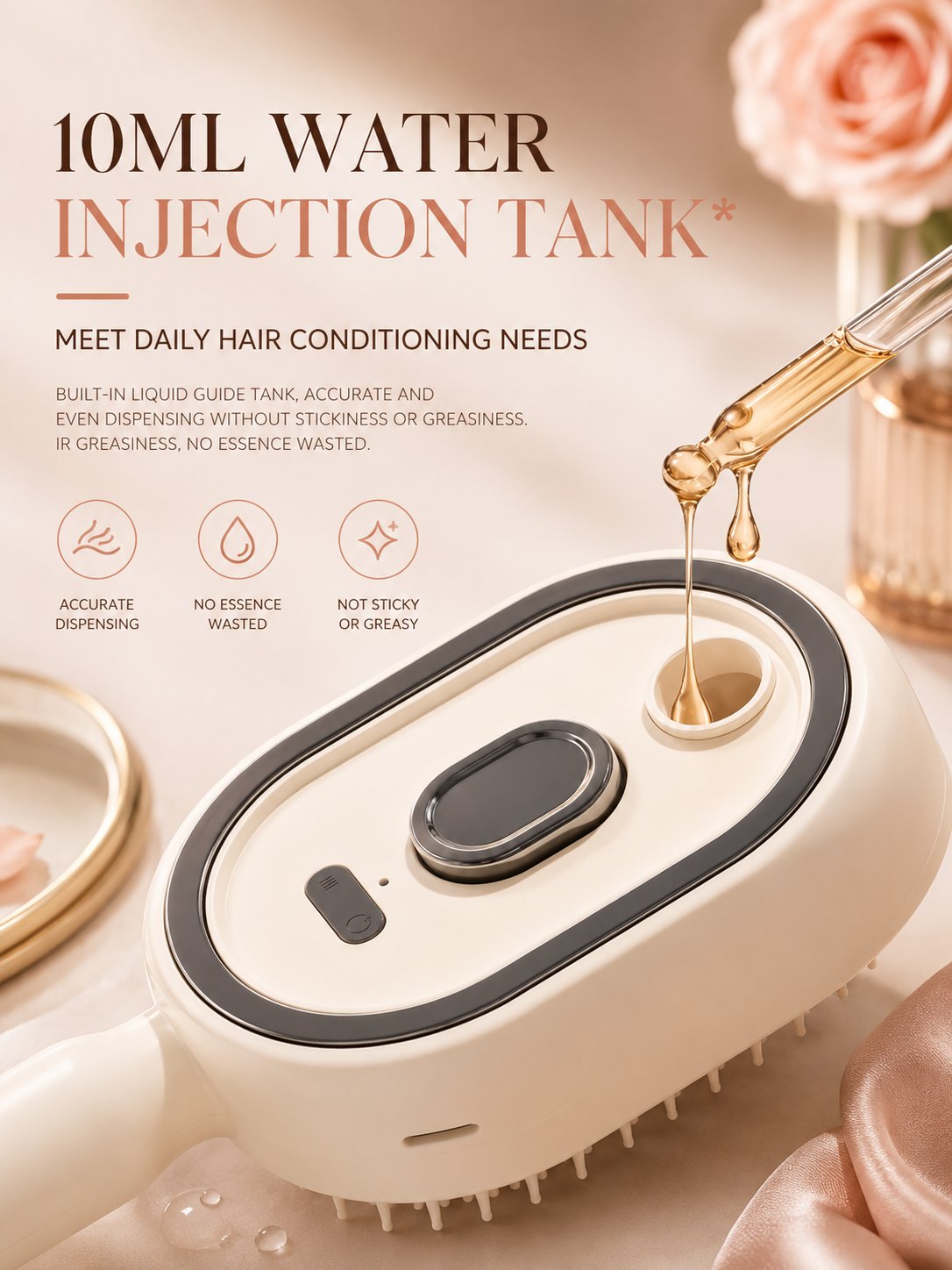 SteamScalp Pro™ 3-in-1 Steam comb