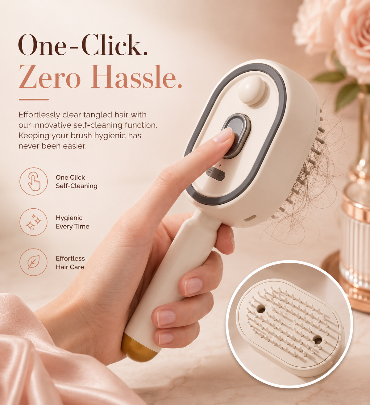 SteamScalp Pro™ 3-in-1 Steam comb