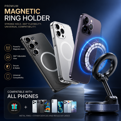 HaloGrip™ – Magnetic Phone Holder